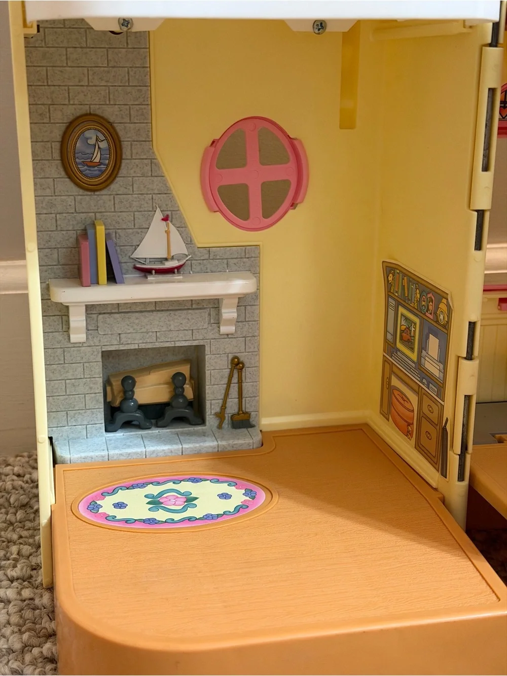 Vintage Fisher-Price Loving Family Grand Dollhouse 1997